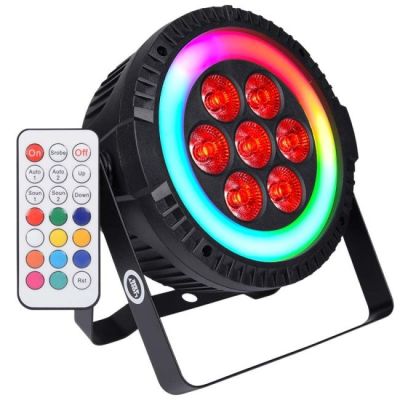 LIGHT4ME RINGO PAR Bühnenscheinwerfer mit Ring
