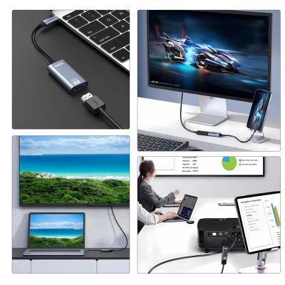 5. Wozinsky WACH-01 USB-C - HDMI 4K 60Hz Adapter - Schwarz