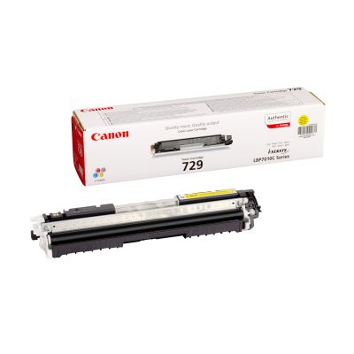 2. Canon 729 Y Tonerkartusche, 1 Stück, Original Gelb