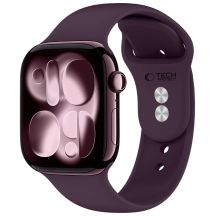 Tech-Protect Silikonarmband für Apple Watch 40 / 41 / 42 mm – Dunkelkirsche