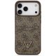3. Guess 4G nauble Card Triangle Hülle für iPhone 18 Pro Max / 17 Pro Max – braun