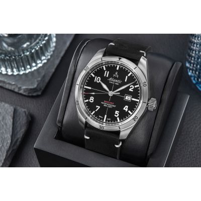 5. Herrenuhr Atlantic Seaflight 70351.41.65 + Box