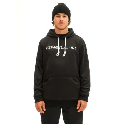 O'Neill Herren-Hoodie mit Kängurutasche, Rutile, schwarz, modisch