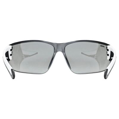 UVEX Equate Radbrille, weiß matt/mir.silber
