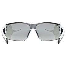 UVEX Equate Radbrille, weiß matt/mir.silber
