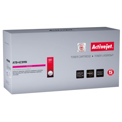 Activejet ATB-423MN Toner (ersetzt Brother TN-423M; Supreme; 4000 Seiten; rot)