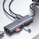 19. Ugreen CM512 90568 USB-C-Adapter – 2x USB-A 3.0 / HDMI / RJ45 / SD- und TF-Kartenleser / USB-C PD 100 W – Grau
