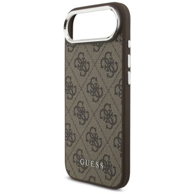 6. Guess 4G Classic Logo MagSafe Hülle für iPhone Air - Braun
