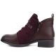 3. Damen-Wildleder-Stiefeletten mit Isolierung, bordeauxrot, M.Daszyński MR2458