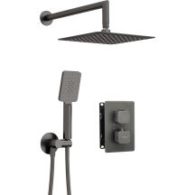 Unterputz-Duschset mit Thermostat-Box