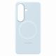 4. Samsung Silikon- Magnet Case für Samsung Galaxy S26+, kompatibel mit MagSafe – blau