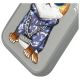 4. Nimmy Glasses Cool Cat Case für iPhone 15 Pro Max - Grau