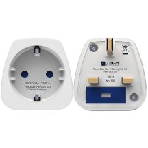 TRAVEL BLUE Reiseadapter SCHUKO → UK