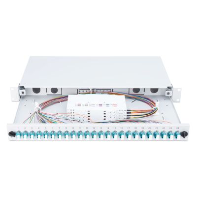 24. Digitus Glasfaserpanel mit Zubehör, LC, OM3