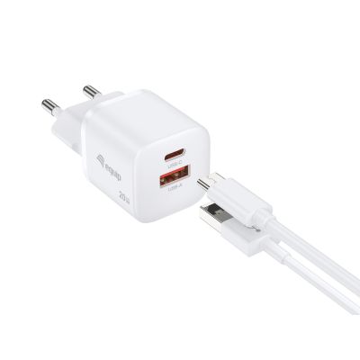 3. Equip 245536 Universelles Ladegerät für Mobilgeräte, Weiß, AC-Schnellladefunktion, intern