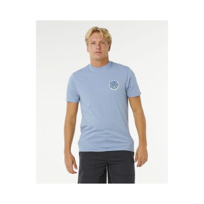 RIP CURL Wettie Passage Icon Tee Blau