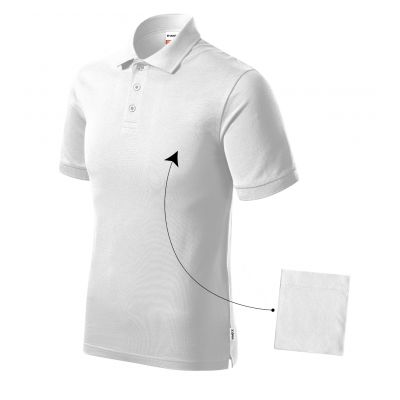 2. Resist Heavy Poloshirt für Herren (Weiß 00 (Markenlabel))