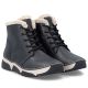 4. Damen-Ankle-Boots aus Leder, gefüttert, schwarz, Rieker 45946-00