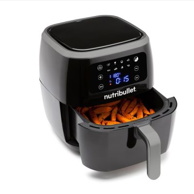 2. NutriBullet XXL Digitale Heißluftfritteuse, 7 Liter, 1800 W, Schwarz