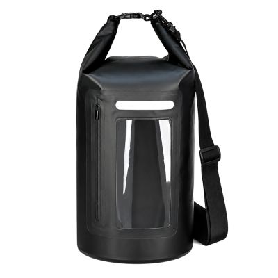 Wasserdichte Tasche WNA-15L für ein 15-Liter-SUP-Kajak mit RFID-Blockierfach – schwarz