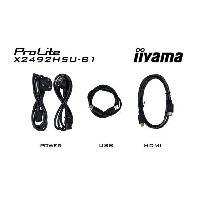14. iiyama ProLite 24-Zoll Full HD IPS-Panel mit schmalen Rändern an allen Seiten und Energieeffizienzklasse B
