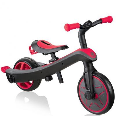 10. Globber Neues rotes Explorer Trike 4in1 632-102-2