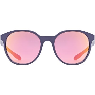 Uvex LGL 54 Sonnenbrille – blue matt/mirror purple