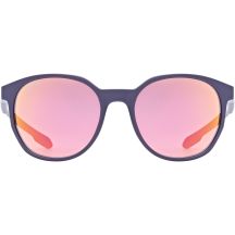 Uvex LGL 54 Sonnenbrille – blue matt/mirror purple