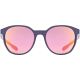 Uvex LGL 54 Sonnenbrille – blue matt/mirror purple