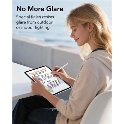 8. ESR Paper Feel Schutzglas aus gehärtetem Glas für iPad Air 10,9" (2020/2022) / 11" (2024/2025/2026)