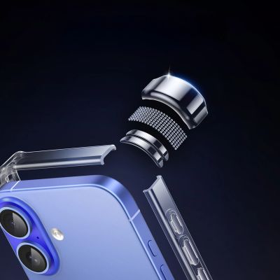 3. Ugreen Bright Cushion CA101 Hülle für iPhone 16 Plus - Transparent