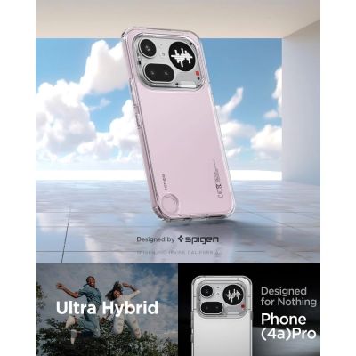 5. Spigen Ultra Hybrid Hülle für das Nothing Phone 4A Pro - Transparent