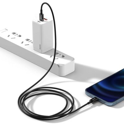 11. Baseus Superior Series USB-C / Lightning PD 20W 1 m Kabel - Schwarz