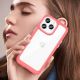 7. Outer Space Case iPhone 14 Pro Hardcover mit Gelrahmen rot