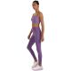 4. 4F FNK F360 Damen Leggings lila 4FWAW25TFTIF360 53S
