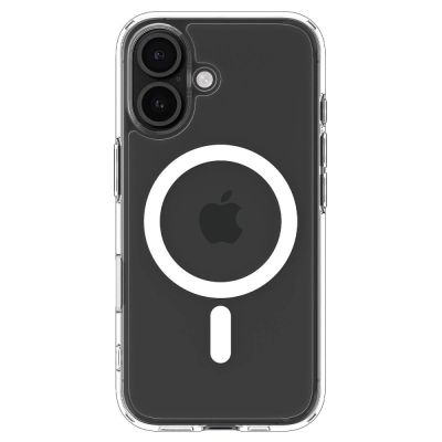 6. Spigen Ultra Hybrid „T“ MagSafe Hülle für iPhone 16 – Weiß