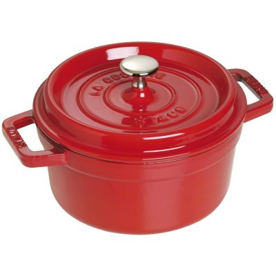 6. Runder Gusseisentopf STAUB La Cocotte 40509-814-0 – 1,7 l, rot