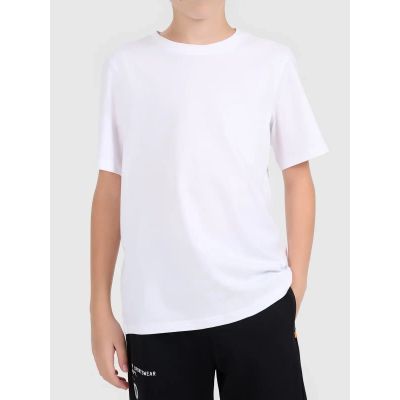 Einfaches Baumwoll-T-Shirt für Jungen 4F 4FJWMM00TTSHM2330-10S