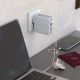 4. RealPower DeskCharge-65 Reise-Universal-Netzteil, grau, intern
