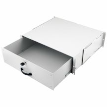 19"-Schubladensystem für 3U-Serverschränke, abschließbar (EZD-3-G)