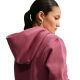 6. Nike Studio Fleece Damen-Sweatshirt, mittelschwer, Pink IM8100 654