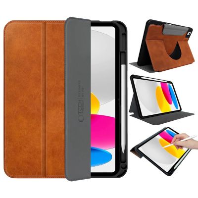 5. Tech-Protect Fleece-Hülle für iPad 10,9" (10/2022) und 11" (11/2025) – Braun