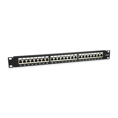 equip Pro - Patchpanel - CAT 6a - RJ-45 x 24 - 1 HE - 48,3 cm (19 Zoll)
