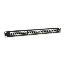 equip Pro - Patchpanel - CAT 6a - RJ-45 x 24 - 1 HE - 48,3 cm (19 Zoll)