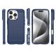 3. Carbon Case Silikonhülle für iPhone 16 Pro – blau