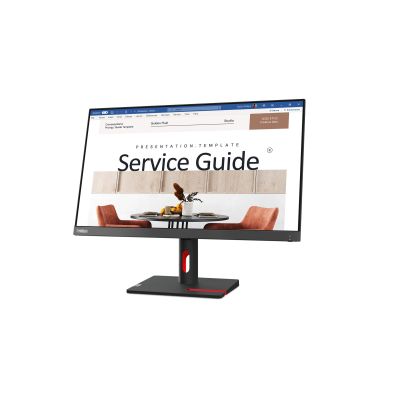 4. Lenovo ThinkVision S24i30 23,8" FHD IPS 100Hz 250 cd/m² AG VGA HDMI Rabenschwarz