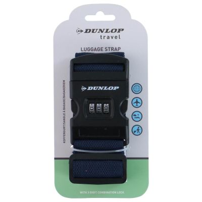 4. Universeller Koffer-Sicherheitsgurt mit Code von Dunlop, 200 x 5 cm