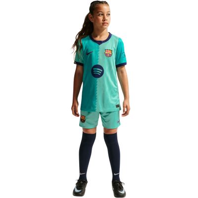 10. Nike FC Barcelona Stadion 2026/27 Kinder-Trikot Grün II6686 301