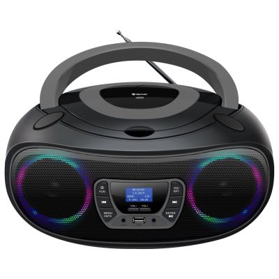 2. Denver TDB-212GR CD-Radio, DAB+, DAB, FM, AUX, USB, Bluetooth, CD, Schwarz, Grau