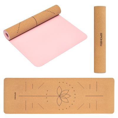 2. Spokey SAVASANA Kork-Fitnessmatte für Training und Yoga